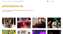 Desktop Screenshot of photozeichen.de